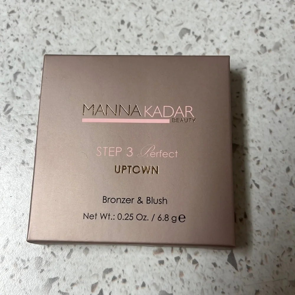 Manna Kadar Step 3 Perfect UPTOWN Bronzer & Blush New SEALED